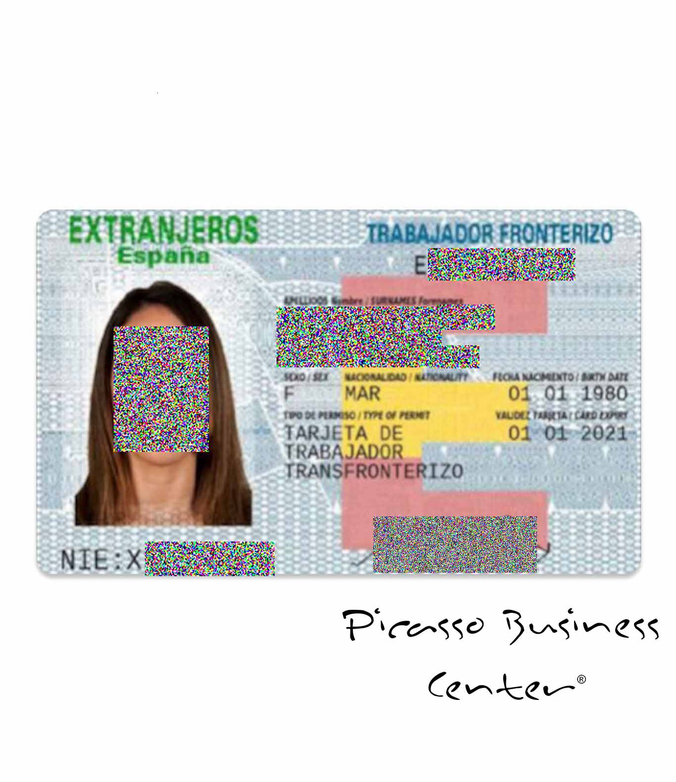 Carte d'Identité pour Étranger (TIE)